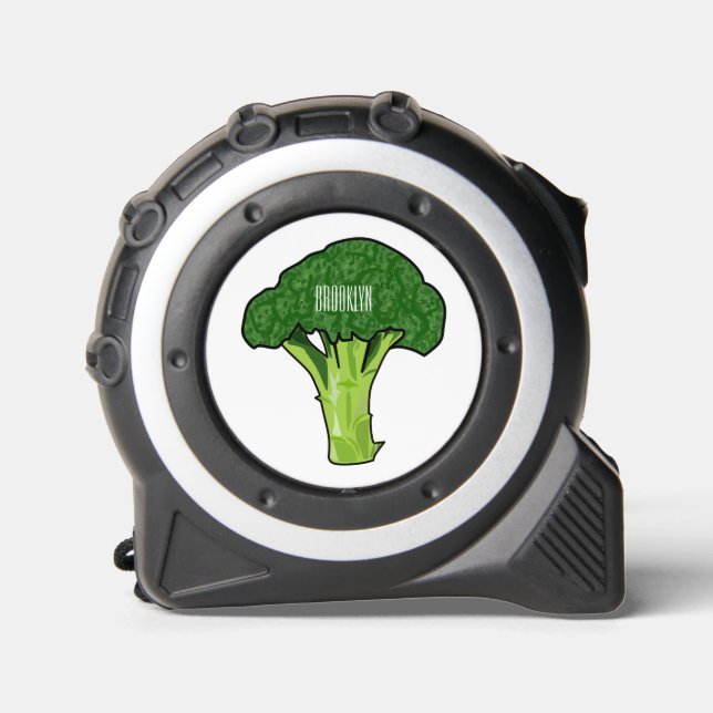 Mètre Ruban Illustration de Broccoli (Recto)