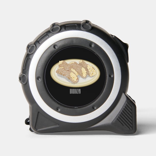 Mètre Ruban Illustration de Cannoli (Recto)