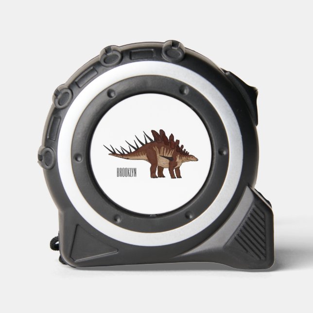 Mètre Ruban Illustration de Kentrosaurus (Recto)