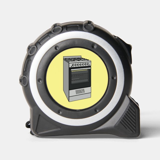 Mètre Ruban Illustration de poêle électrique (Recto)