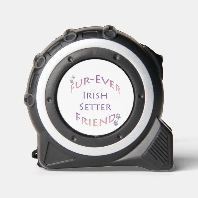 Mètre Ruban Irish Setter Furever (Recto)