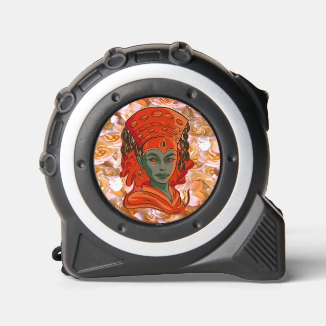 Mètre Ruban Kumari, visage de femme (Recto)