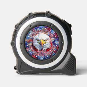 Mètre Ruban L'Esprit de 1776, 2026 L'Aigle Rouge de Feu d'Amér
