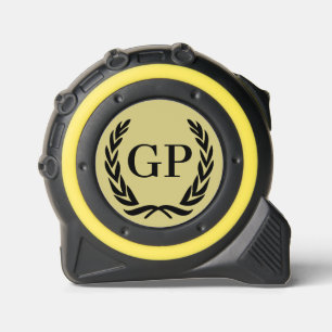 Mètre Ruban Logo de crête monographique personnalisée