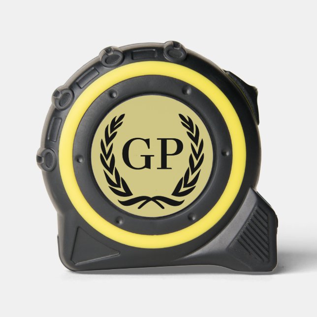 Mètre Ruban Logo de crête monographique personnalisée (Recto)