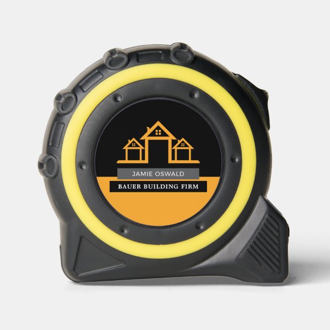 Mètre Ruban Logo de la maison, Constructeurs (Recto)