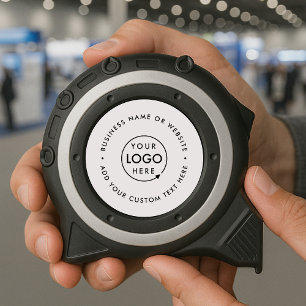 Mètre Ruban Logo professionnel minimal Blanc professionnel