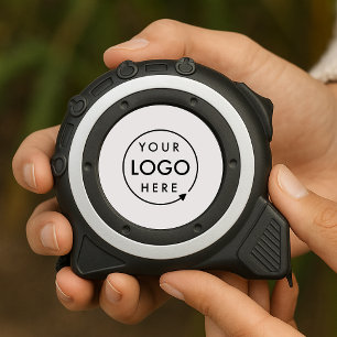 Mètre Ruban Logo professionnel minimal Blanc professionnel