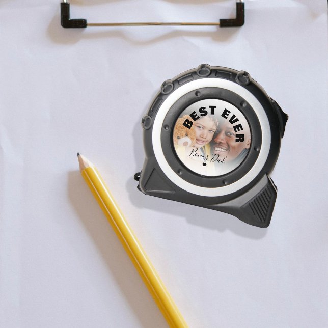 Mètre Ruban Meilleur Bonus Papa Photo (Créateur téléchargé)