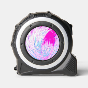 Mètre Ruban Mesure de bande horizontale rose