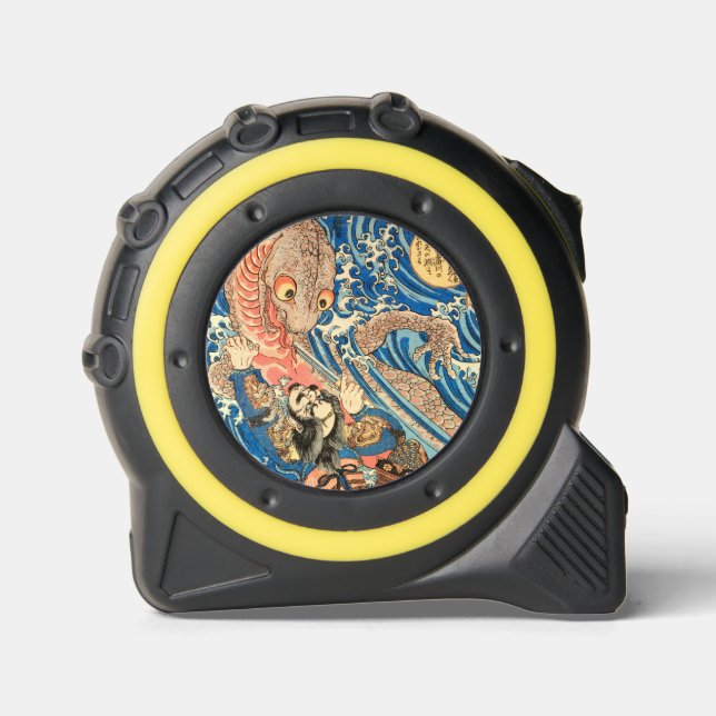 MÈTRE RUBAN MESURE DE LA BANDE DE MONSTRE DE LUTTE SAMURAI (Recto)