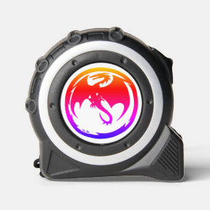 Mètre Ruban Mesure de ruban blanc Neon Dragon
