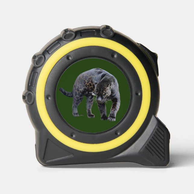 Mètre Ruban Mesure de ruban jaune vert Jaguar Diablo (Recto)