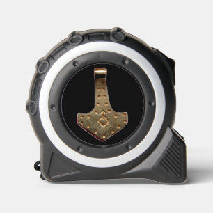 Mètre Ruban Mesure de ruban noir Gold Thor Hammer