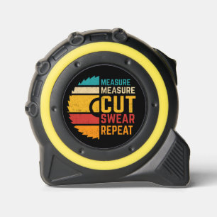 Mètre Ruban Mesurer doux Sweat Répéter drôle Handyman Papa