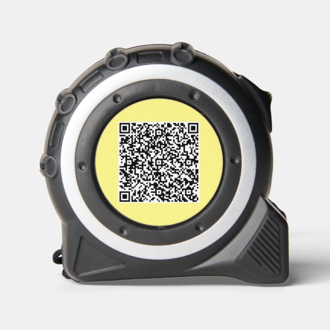 Mètre Ruban Modèle de mesure de bande professionnelle QR Code  (Recto)