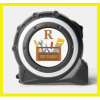 Nom du monogramme de la boîte à outils de divertis