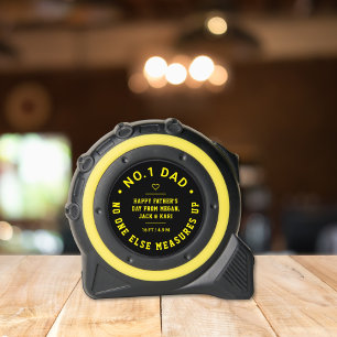 Mètre Ruban Numéro Un Papa, Personne Ne Mesure, Mignonne Drôle