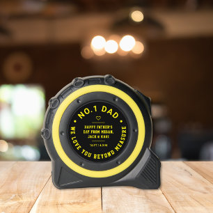 Mètre Ruban Numéro Un Papa, Tu T'Amuses Au-Delà De La Mesure, 