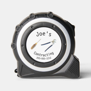 Mètre Ruban Outils de l'entrepreneur contractuel personnalisé 