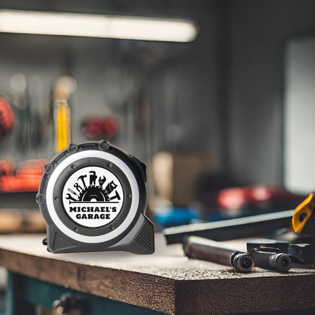 Mètre Ruban Outils de travail personnalisés amusants (Fun Personalized Work Tools Tape Measure)