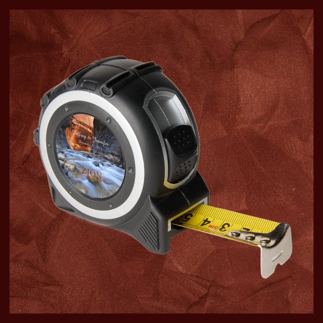 Mètre Ruban Parc national de Zion, The Narrows, Cadeau pour ga (Créateur téléchargé)