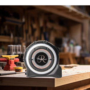 Mètre Ruban Parties scintillant diamant or Rose personnalisé L