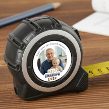 Personalized Photo Best Grandpa Ever  