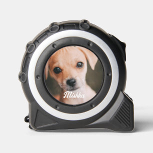 Mètre Ruban Photo de compagnie personnalisée de chien