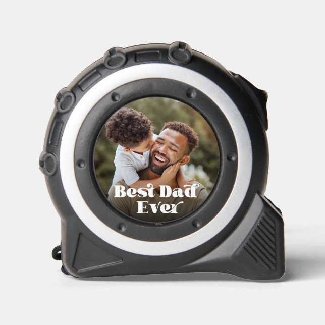 Mètre Ruban Photo du texte rétro de mon père (Recto)