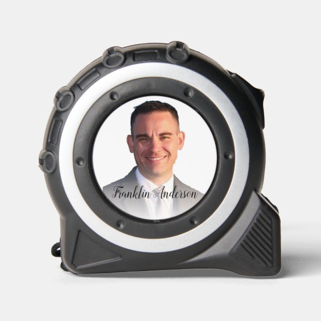 MÈTRE RUBAN PHOTO PERSONNALISÉE CRÉER VOTRE PROPRE MONOGRAM (Recto)