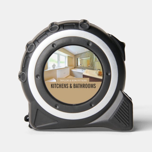 Mètre Ruban Portrait de la salle de bain, Cuisine & Fitter de  (Recto)