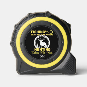 Mètre Ruban Problèmes de chasse à la pêche résolus Monogramme