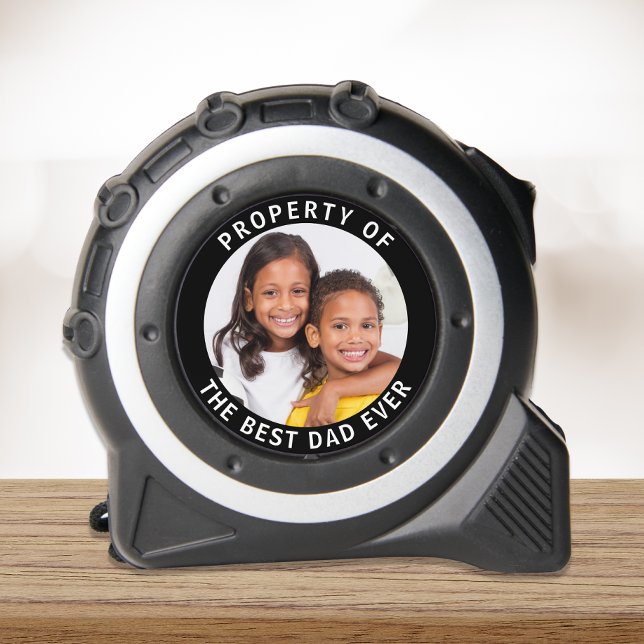 Mètre Ruban Propriété Du Meilleur Père Jamais Photo (Créateur téléchargé)