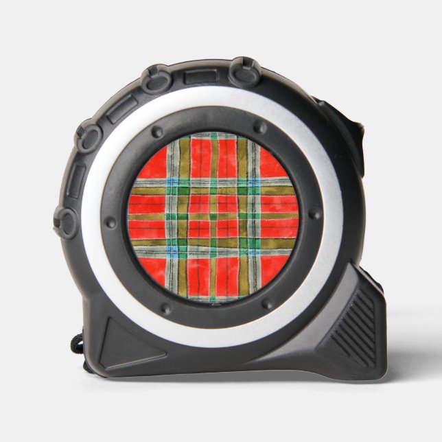Mètre Ruban Ruban à mesurer MAC BAIN TARTAN (Recto)