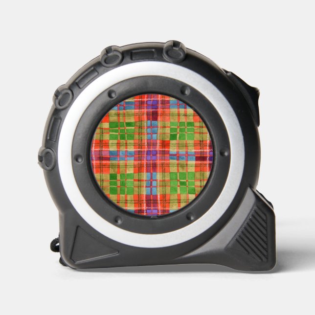Mètre Ruban Ruban à mesurer MAC RAE TARTAN (Recto)