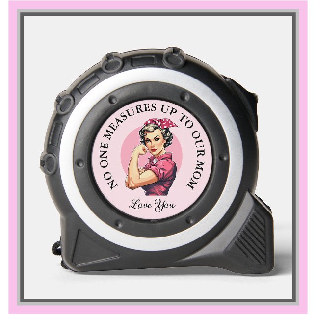 Mètre Ruban Vintage Gal rose ne peut pas mesurer jusqu'à notre (Créateur téléchargé)