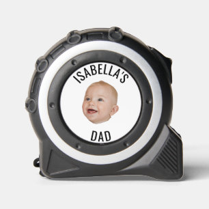 Mètre Ruban Visage personnalisé Papa Fête des Pères Nouveau Pa