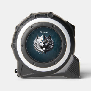 Mètre Ruban Yin Yang Wolves.