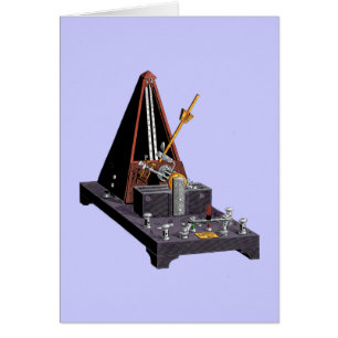 Métronome - illustration vintage