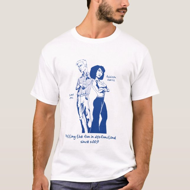 "Mettant l'amusement dans" le T-shirt (Devant)