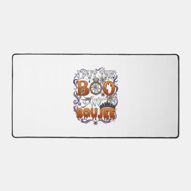 Mettez Boo Boujee Halloween Diamant Couronne de ba (Recto)