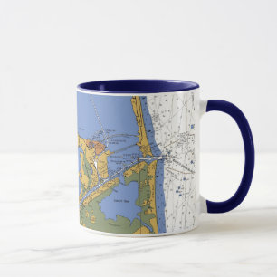 Mettez en communication la tasse de café nautique