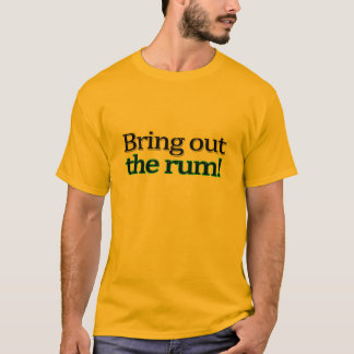 Mettez en évidence le T-shirt de rhum