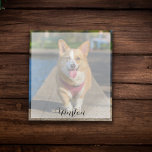 Mettez Votre Chien Face Là-Dessus ! Bloc-notes per<br><div class="desc">Personnalisez facilement ce bloc-notes avec votre nom de chien et une photo de votre chien. Le design comprend une photo de votre merveilleux chien et nom. Assurez-vous d'utiliser une photo de 5, 5 po x 6 po aux couleurs vives,  claire et claire pour faciliter votre voyage personnalisé.</div>