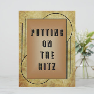 Mettre sur l'invitation Ritz