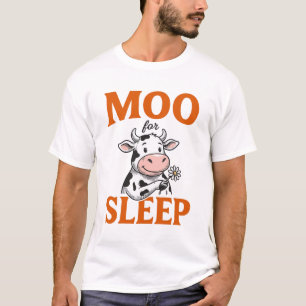 Meugler Pour Dormir Mignon Vêtement De T-Shirt Vin