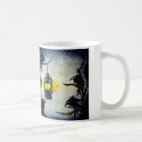 Meurtre de tasse de café de corneilles