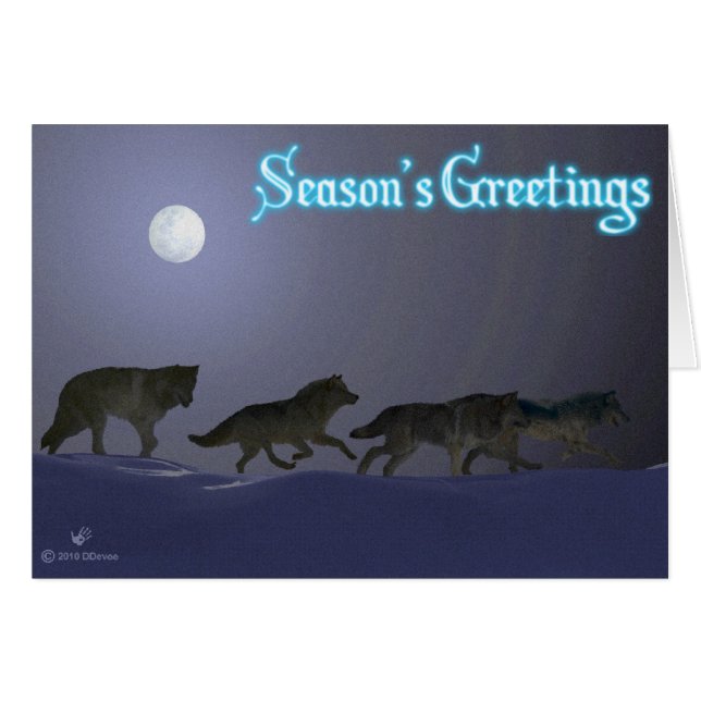 Meute de loups (Devant horizontal)