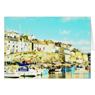 Mevagissey Cornwall Angleterre Aquarelle